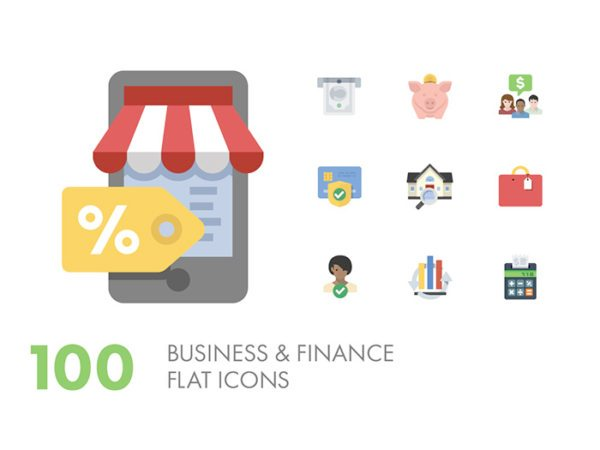 Preview of Business & Finance Icons