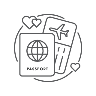 wedding_outline-passport-airline-ticket-honeymoon
