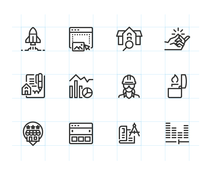Simple Line Icons Preview