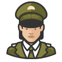 military-general-asian-female