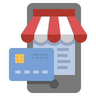 mobile-store-paymet-creditcard-buy